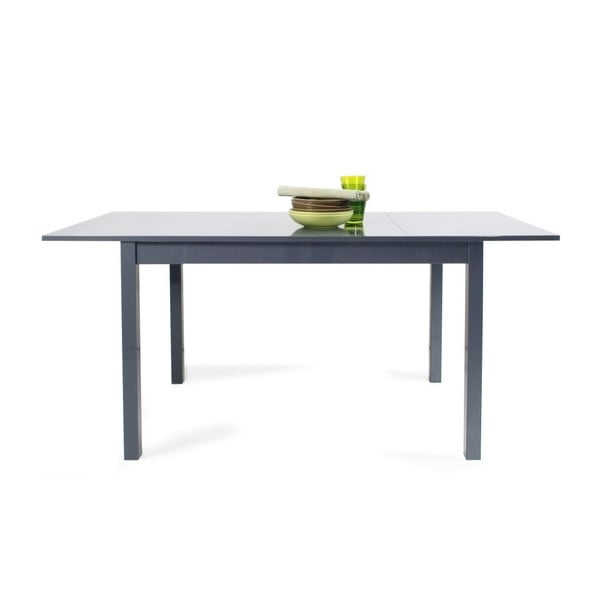 Sivý rozkladací stôl Global Trade Totoro, dĺžka 140-190 cm
