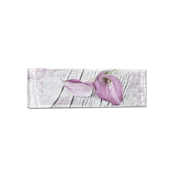 Obraz Styler Canvas Blume, 45 × 140 cm