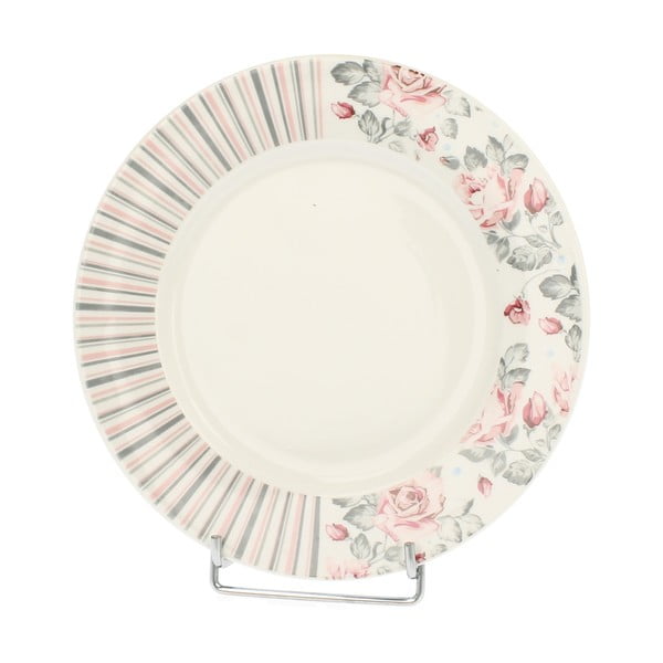 Porcelánový tanier Ruža, 20 cm