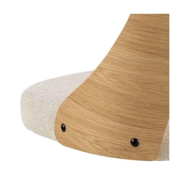 Béžová/v prírodnej farbe jedálenská stolička Lucy – Actona-image-3