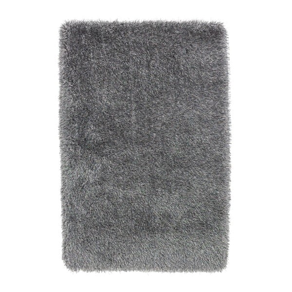 Sivý ručne tuftovaný koberec Think Rugs Monte Carlo Silver, 60 × 115 cm