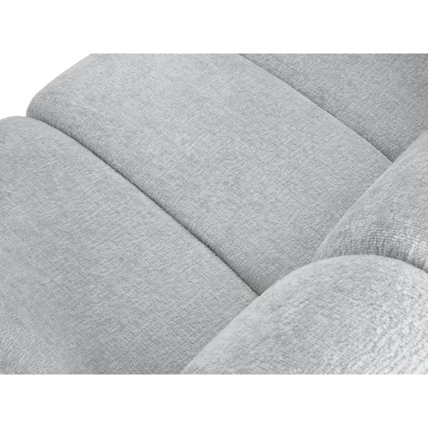 Svetlosivý modul pohovky (pravý roh) Lupine – Micadoni Home-image-1