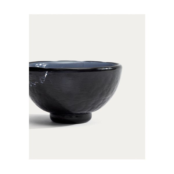 Modrá sklenená miska Sileia – Kave Home-image-3