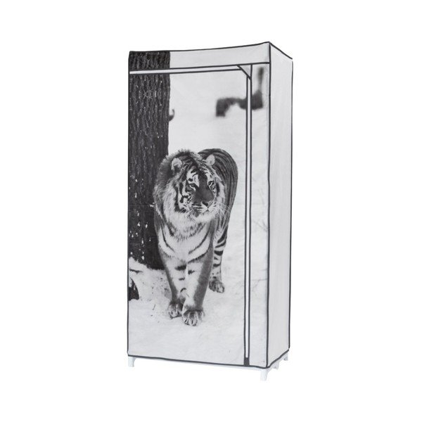 Textilná šatníková skriňa Compactor Tiger