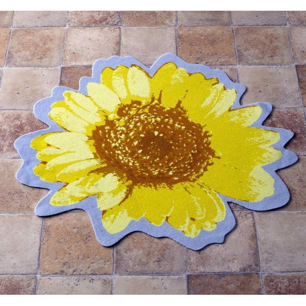 Koberec Special - žltý kvet, 100 cm