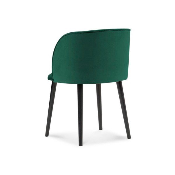 Tmavozelená jedálenská stolička so zamatovým poťahom Windsor & Co Sofas Aurora-image-2