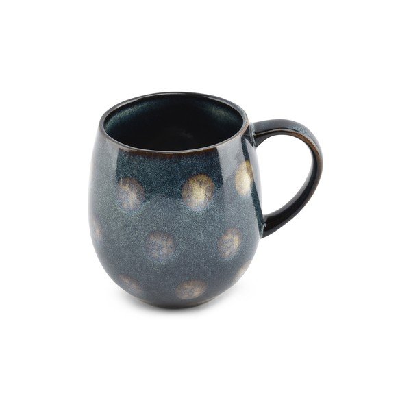 Modrý kameninový hrnček 430 ml Muggies – Salt&Pepper-image-2