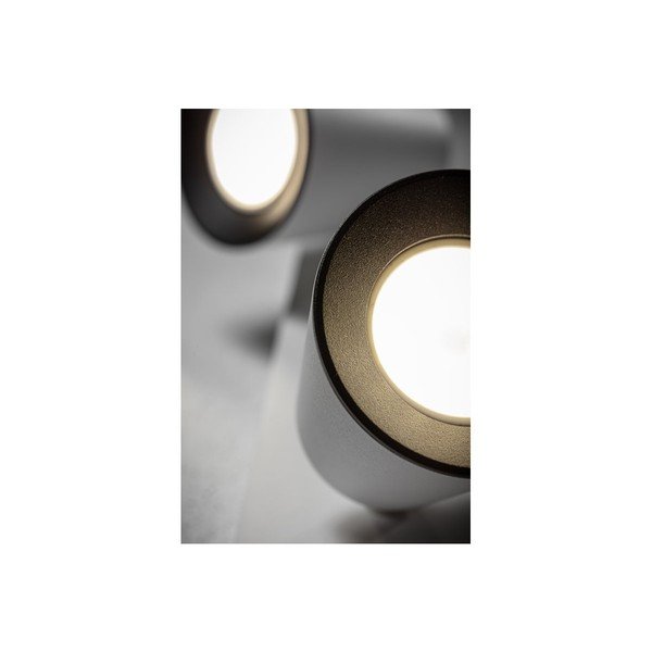 Biele stropné svietidlo s kovovým tienidlom 9x31 cm Elli – GTV-image-1