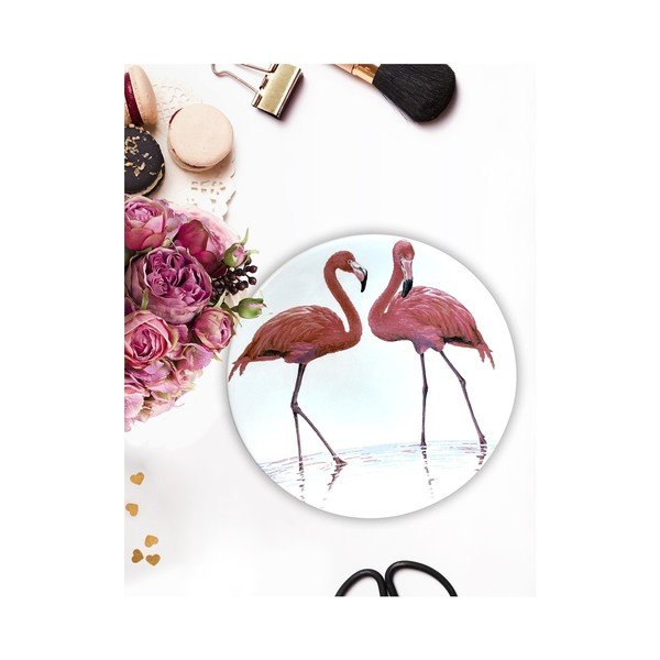 Keramický tanier Flamingo, ⌀ 25 cm-image-1