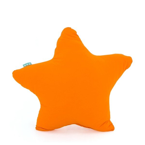 Oranžový bavlnený vankúšik Mr. Fox Estrella Orange, 50 × 50 cm