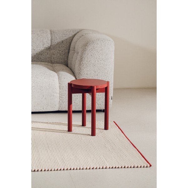 Červená stolička z bukového dreva Hopp – noo.ma-image-1