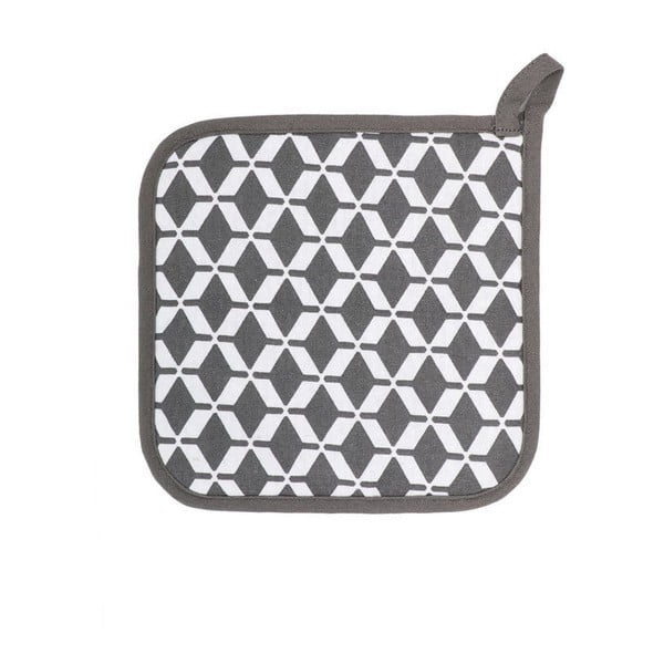 Sada 2 sivých bavlnených chňapiek Tiseco Home Studio Square