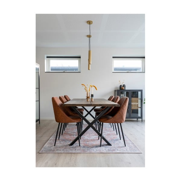 Modrý-oranžový koberec 230x160 cm Havana - House Nordic-image-2