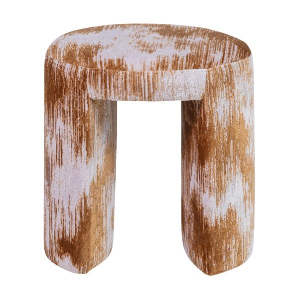 Hnedá čalúnená stolička Charlie – WOOOD