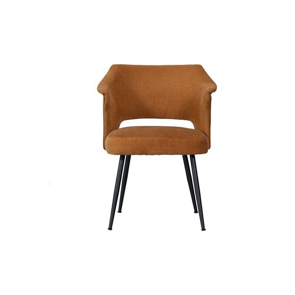 Okrovožlté zamatové jedálenské stoličky v súprave 2 ks Sits – Basiclabel-image-2