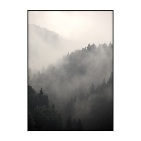 Plagát Imagioo Foggy Forest, 40 × 30 cm