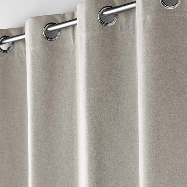 Béžový zatemňovací záves 135x260 cm Occultiss – douceur d'intérieur-image-1