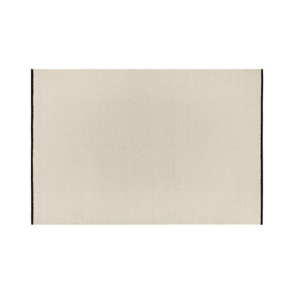 Béžový ručne tkaný vlnený koberec 170x240 cm Mavi – noo.ma