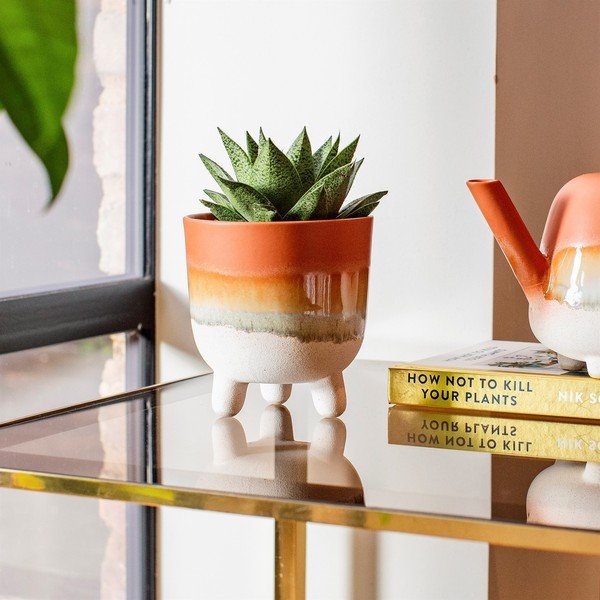 Kvetináč v terakotovej farbe Sass & Belle Bohemian Home Mojave, ø 11,7 cm-image-1
