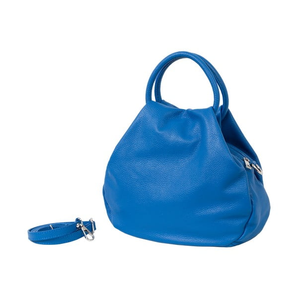 Modrá kabelka z pravej kože Andrea Cardone Dolcezza