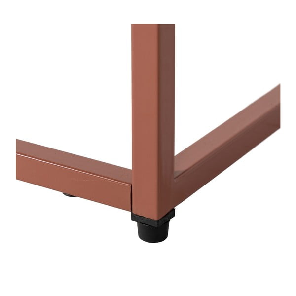 V terakotovej farbe nočný stolík Nara – Ixia-image-3