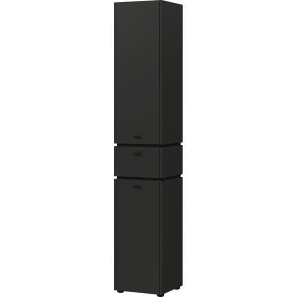 Antracitovosivá vysoká kúpeľňová skrinka 34x189 cm Modesto – Germania-image-1
