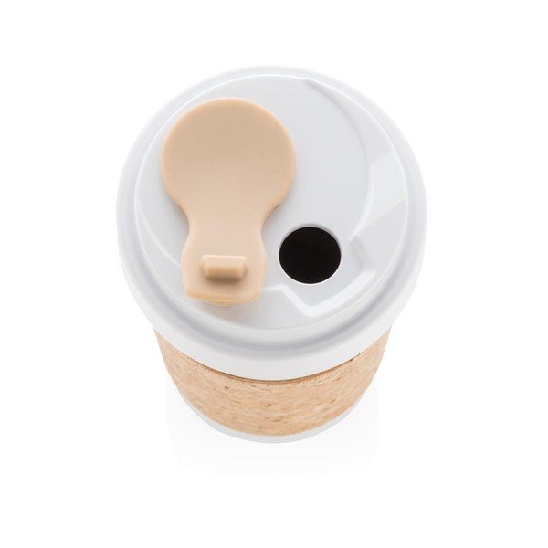 Ekologický termohrnček s korkovým rukávom XD Collection ECO, 400 ml-image-1
