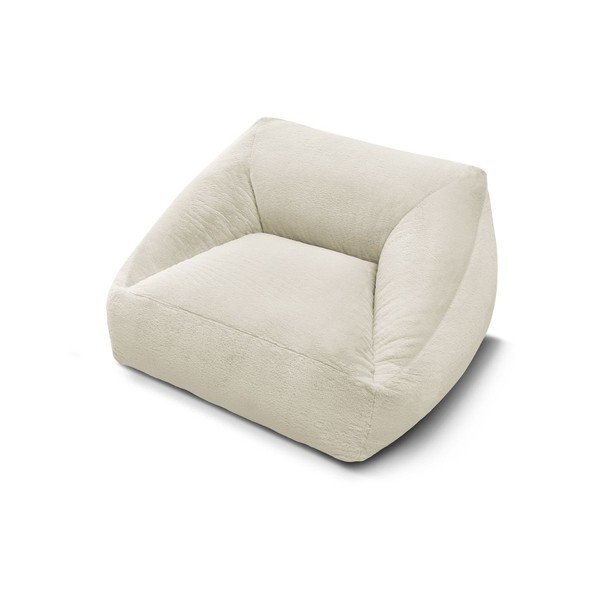 Krémový sedací vak z umelej kožušiny Lilibet – Bobochic Paris-image-4