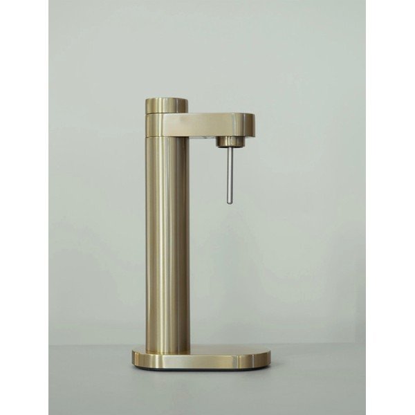 Výrobník sódy z nehrdzavejúcej ocele v mosadznej farbe Brus – Stelton-image-3
