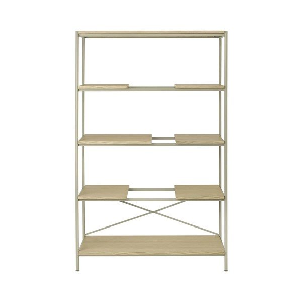 Regál v dekore duba v prírodnej farbe 105x170x40 cm Sukoya – Blomus