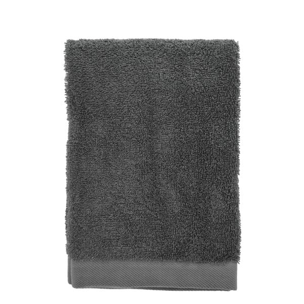 Tmavosivá froté bavlnená osuška 70x140 cm Comfort – Södahl