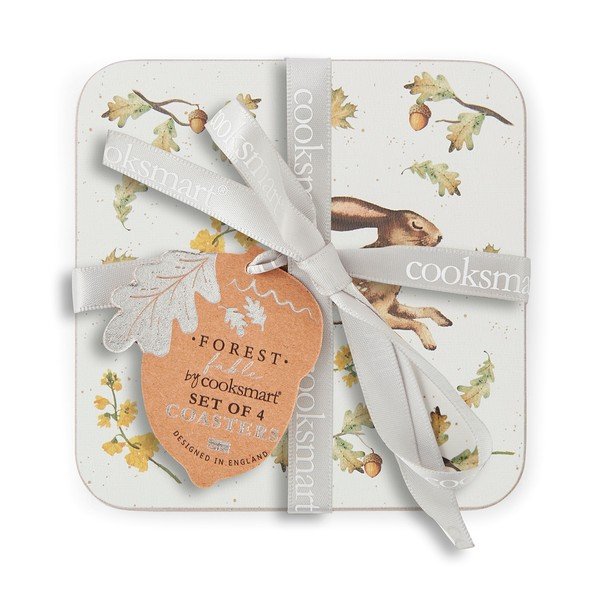 Taupe korkové tácky v súprave 4 ks Forest Fable – Cooksmart ®-image-2