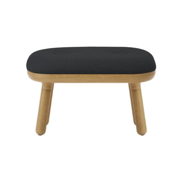 Stolička v antracitovo-prírodnej farbe Paff Low – UMAGE-image-1