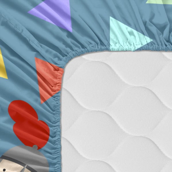 Elastická bavlnená plachta Mr. Fox Knight, 70 x 140 cm-image-1