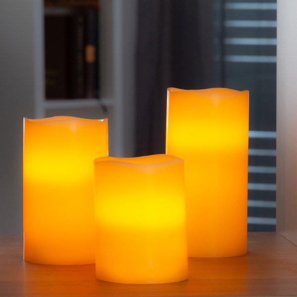 Sada 3 LED sviečok InnovaGoods-image-1