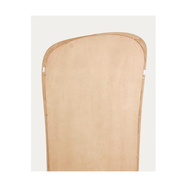 Nástenné zrkadlo s dreveným rámom 94,5x192 cm Alura – Kave Home-image-4