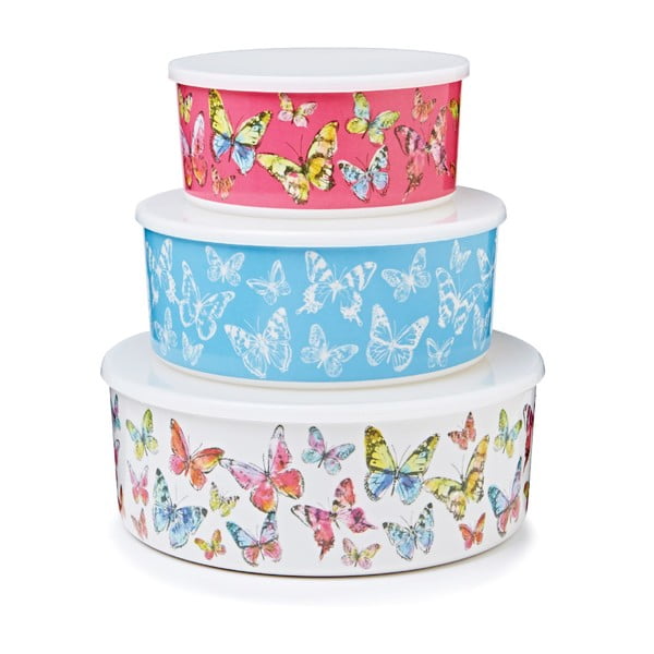 Sada 3 boxov Cooksmart Butterfly