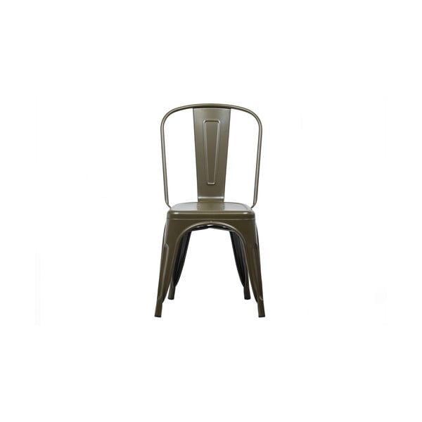 Zelené kovové jedálenské stoličky v súprave 2 ks Afternoon – vtwonen-image-2