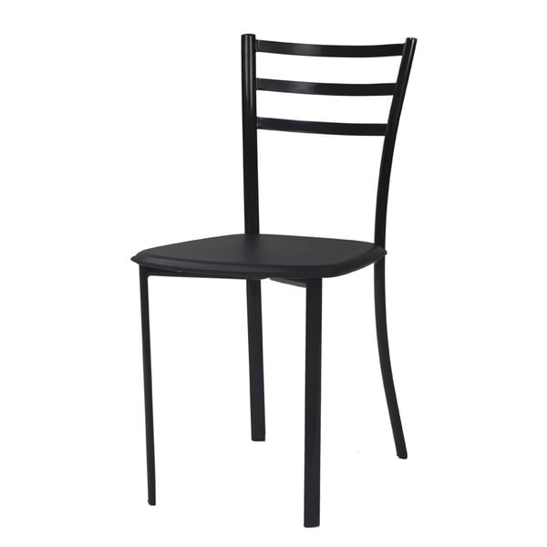 Jedálenská stolička Bibi, čierna