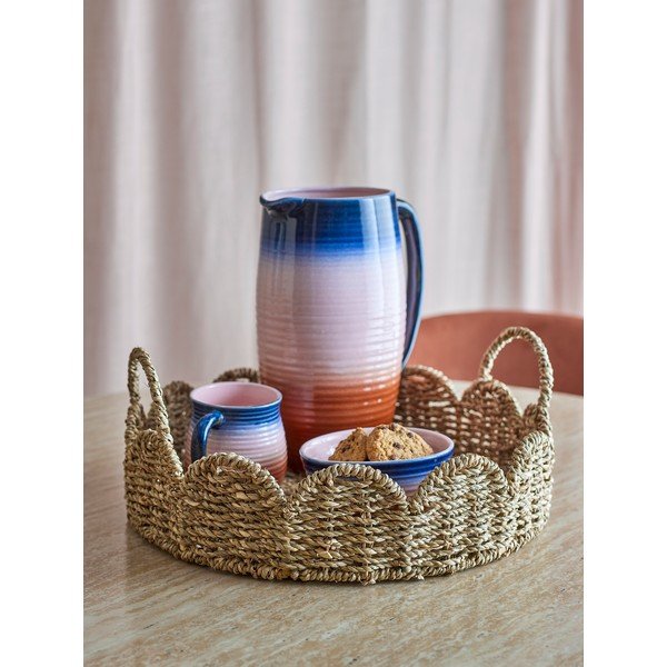Servírovacia tácka z morskej trávy ø 35 cm Brea – Bloomingville-image-1