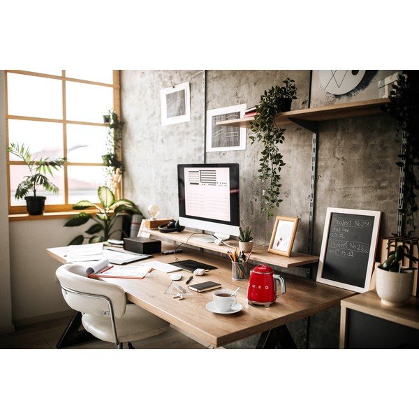 Červená rýchlovarná kanvica z nehrdzavejúcej ocele 800 ml Retro Style – SMEG-image-4