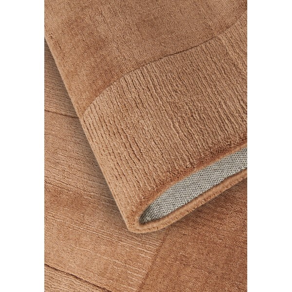 Hnedý ručne tkaný vlnený koberec 120x170 cm Charlotte – Villeroy&Boch-image-3