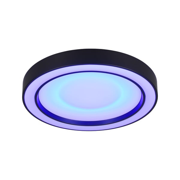 Čierno-biele LED stropné svietidlo ø 40 cm Arco – Reality-image-4