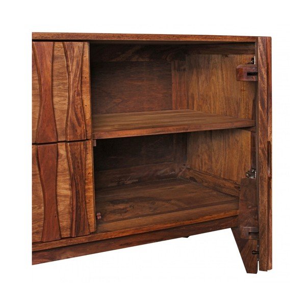 Komoda z masívneho sheeshamového dreva Skyport BELUR-image-4