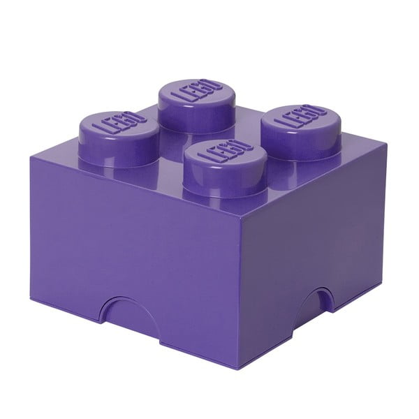Fialová úložná kocka LEGO® Friends
