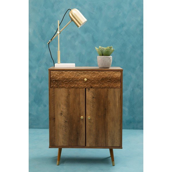 Komoda v tmavo prírodnej farbe 70x94x35 cm Frida – Premier Housewares-image-3