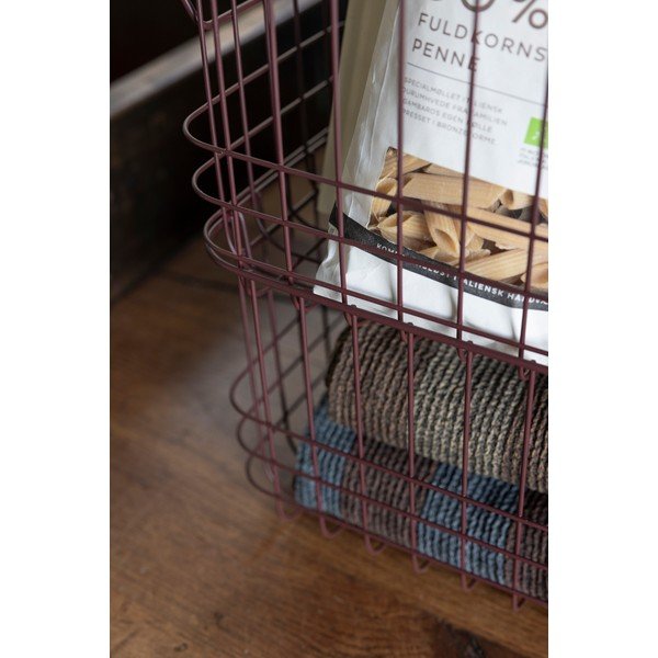 Drôtený kovový košík 31x16,5x16 cm Store-It – Mette Ditmer Denmark-image-2