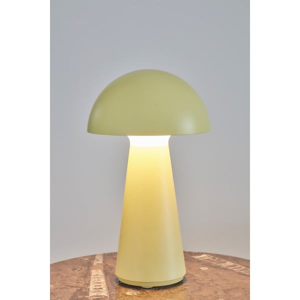 Žltá LED stolová lampa na diaľkové ovládanie (výška 28 cm) Sam – Sirius-image-2