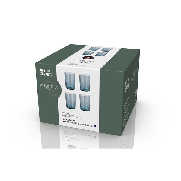 Poháre v súprave 4 ks 280 ml Kusintha – Bitz-image-4