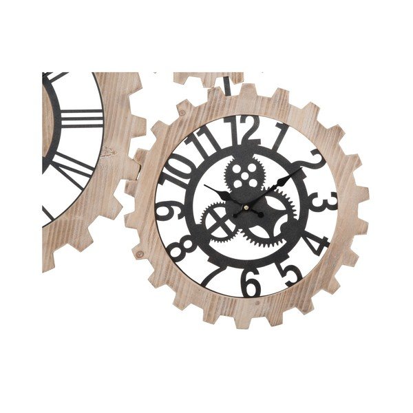 Trojité nástenné hodiny Mauro Ferretti Gears-image-3